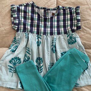 Tea Collection Top & Legging Set (9 - 12 months)